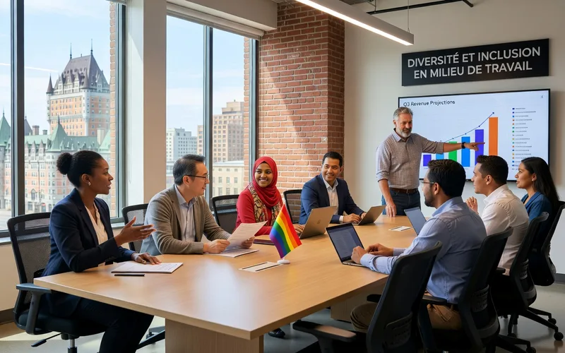 Employ&eacute;&middot;e consultant les ressources juridiques contre la discrimination au travail